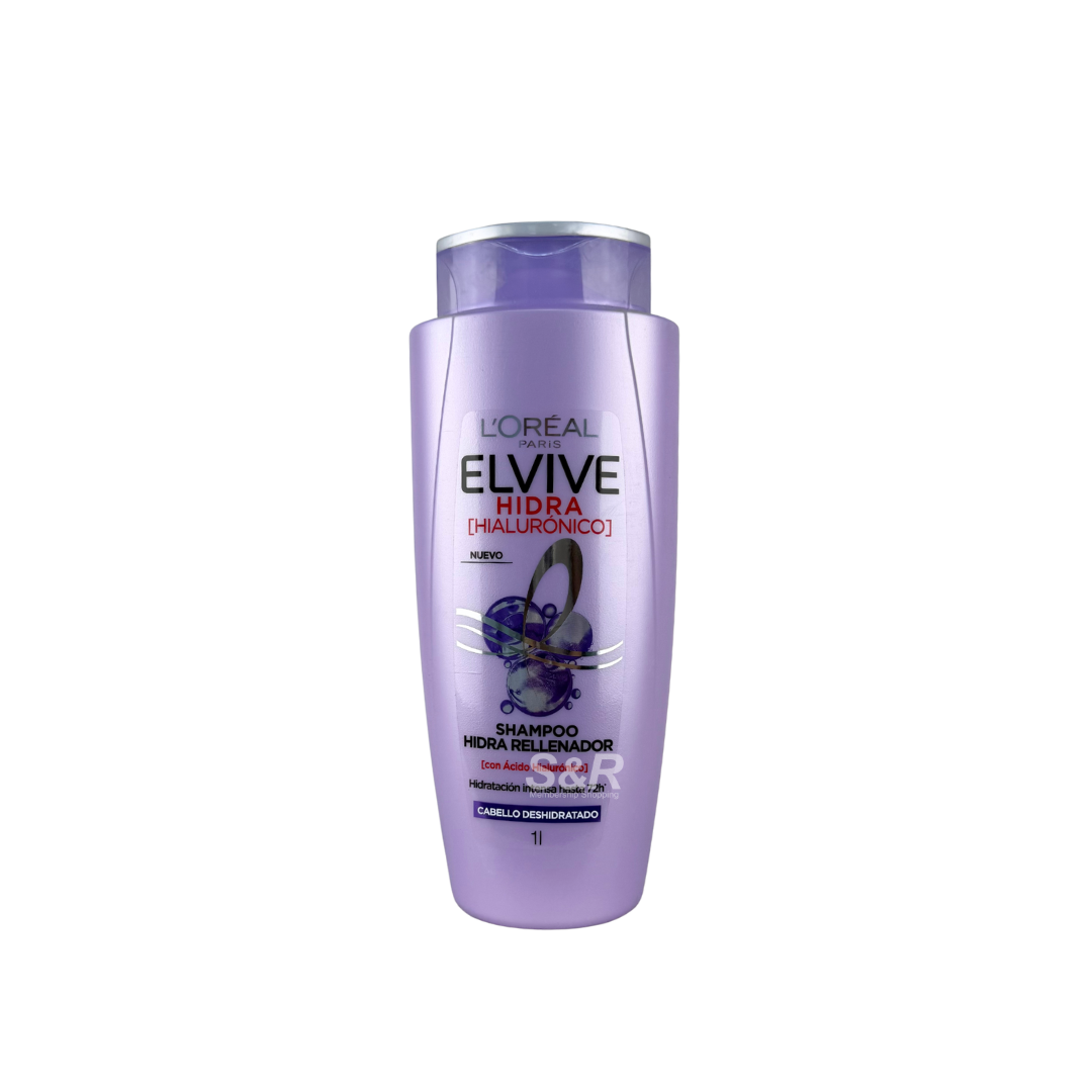 L'Oreal Elvive Hyaluronic Hydra Shampoo 1L L'Oreal Elvive Hyaluronic Hydra Shampoo 1L